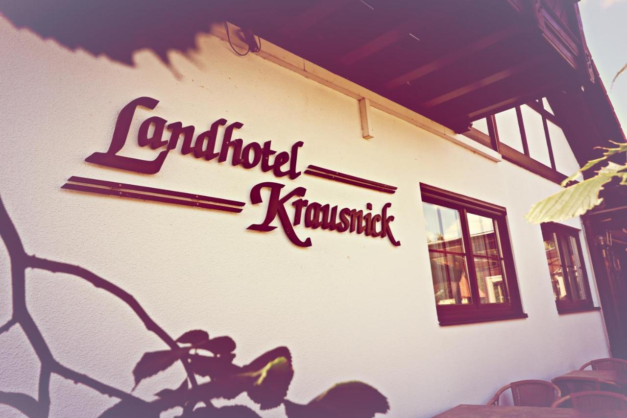 Landhotel Krausnick Eksteriør bilde